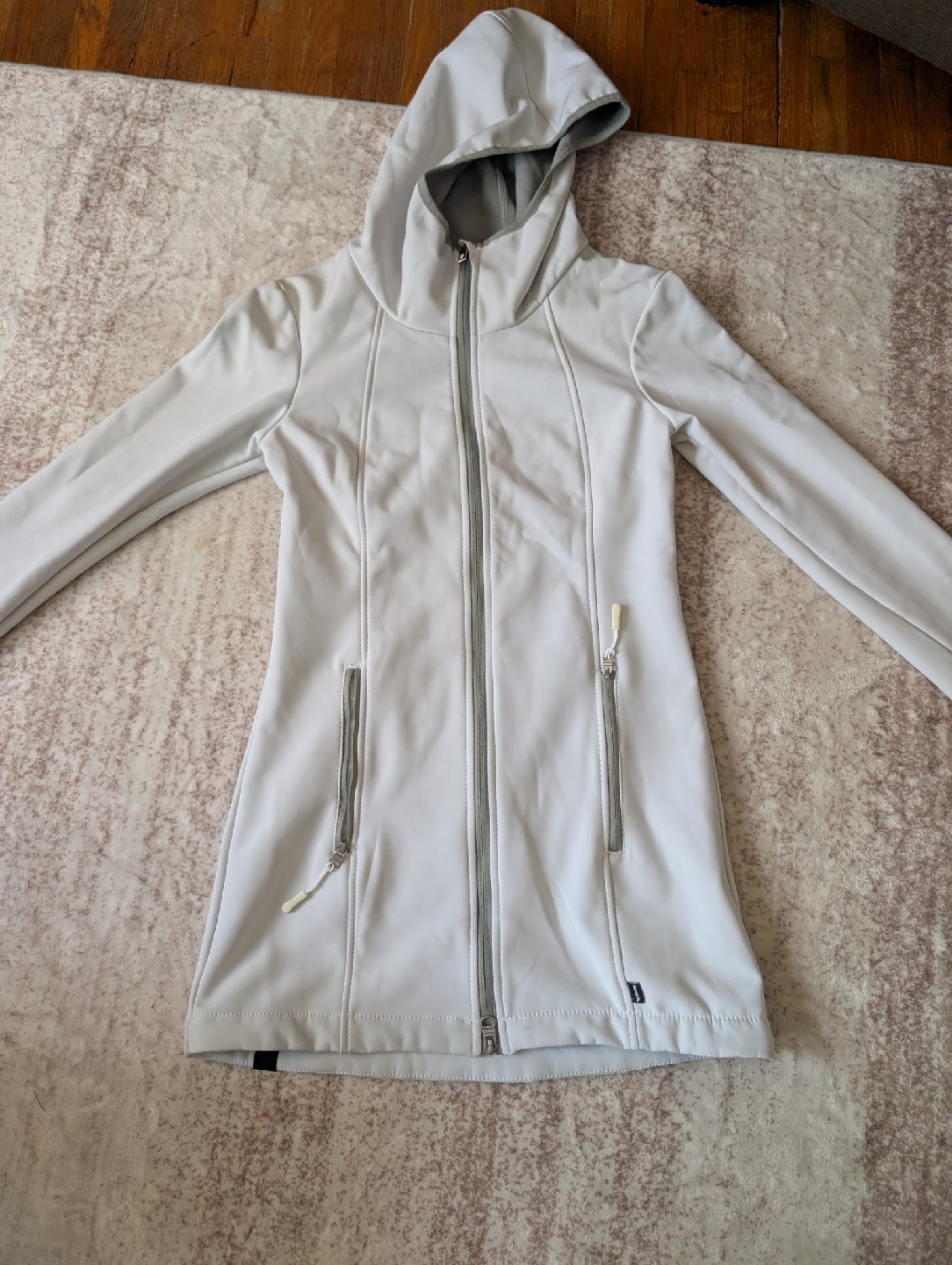 Bench. White Hooded Softshell Jacket - photo 2