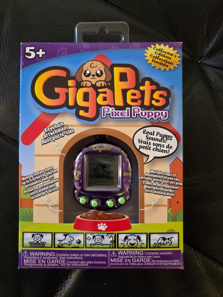 GigaPets Pixel Puppy - New in Box thumbnail