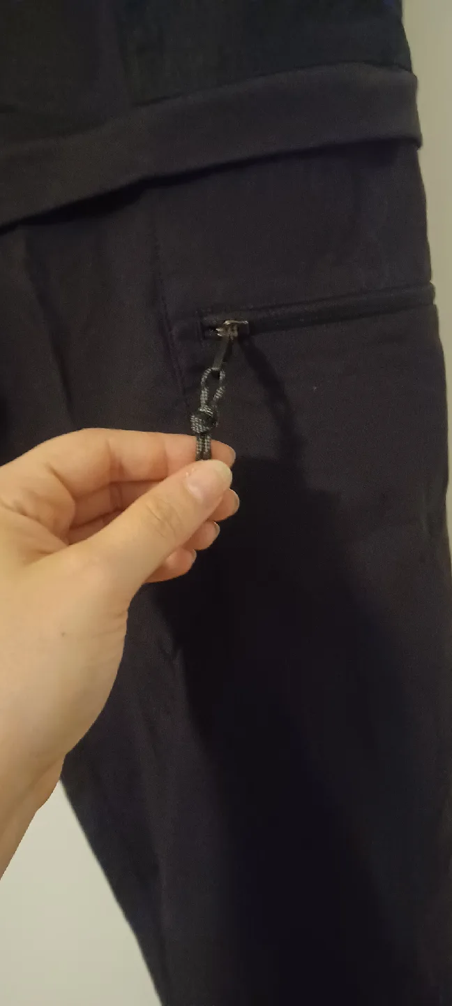 Lululemon Black Convertible Hiking Pants image indicator(4)