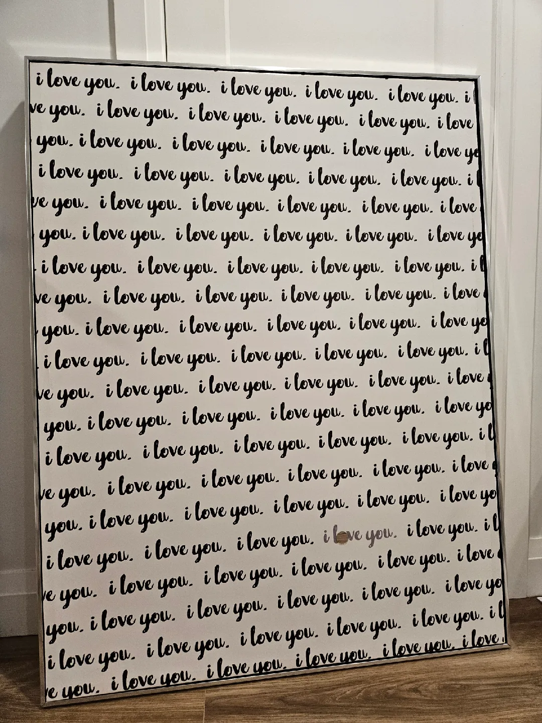 "I love you" Wall Art thumbnail