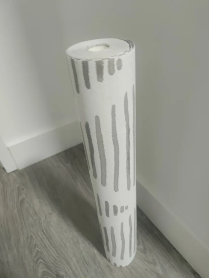 Wallpaper Roll - Grey & White Pattern image indicator(6)