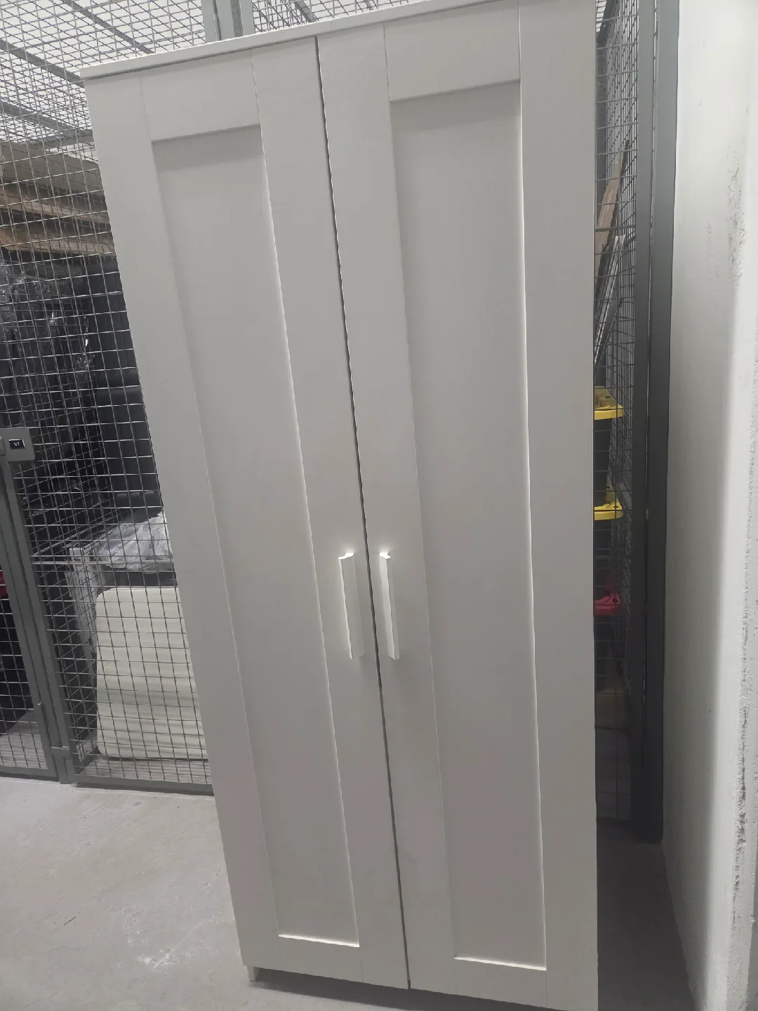 IKEA Brimnes Wardrobe with 2 Doors - White image indicator(4)