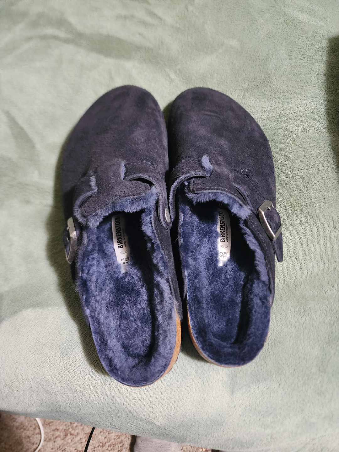 Birkenstock Boston Shearling Clogs, Size 42 - photo 2