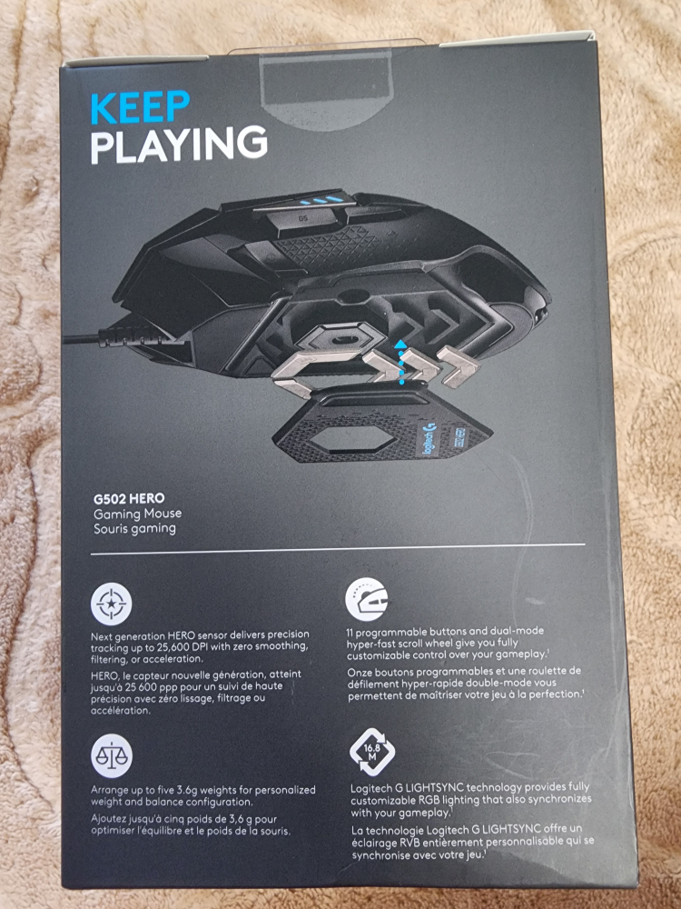 Logitech G502 Hero Gaming Mouse - New in Box! - photo 2
