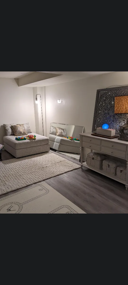 bombay Co beige console table image indicator(2)