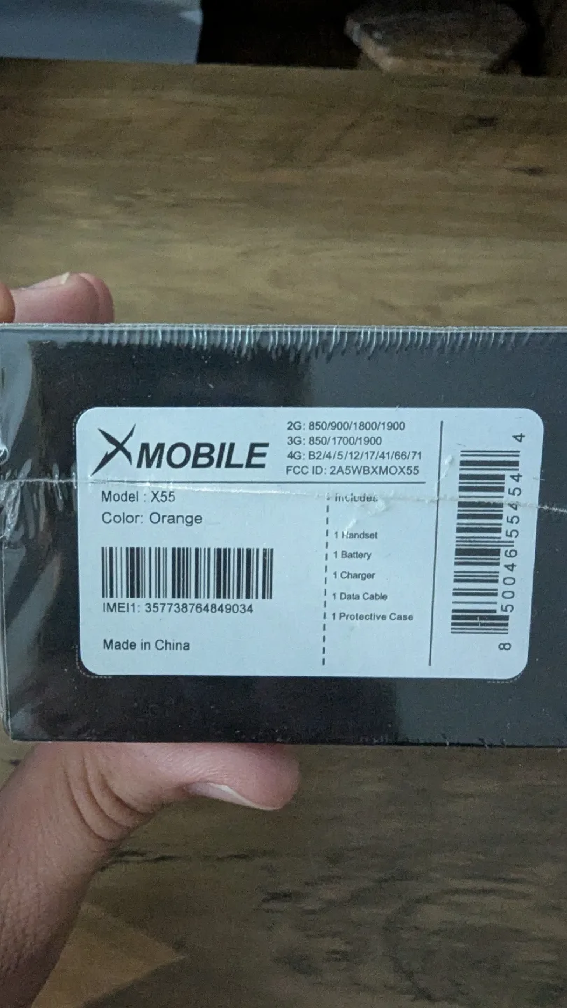 Brand New Sealed XMobile X55 Orange Smartphone 🥕 image indicator(3)