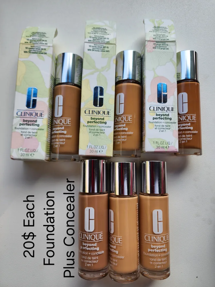 MAC, Estee Lauder, Smashbox, clinique, Bobbi Brown Foundation image indicator(8)