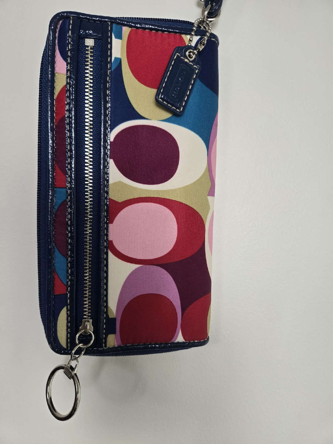 Coach Wristlet Wallet - Colourful Pattern