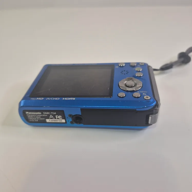 Panasonic Lumix DMC-TS4 Blue Waterproof Camera image indicator(5)