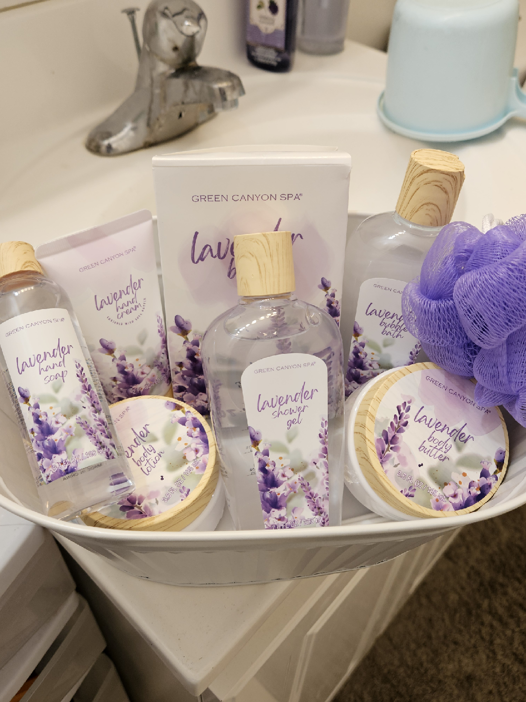 Green Canyon Spa Lavender Gift Set