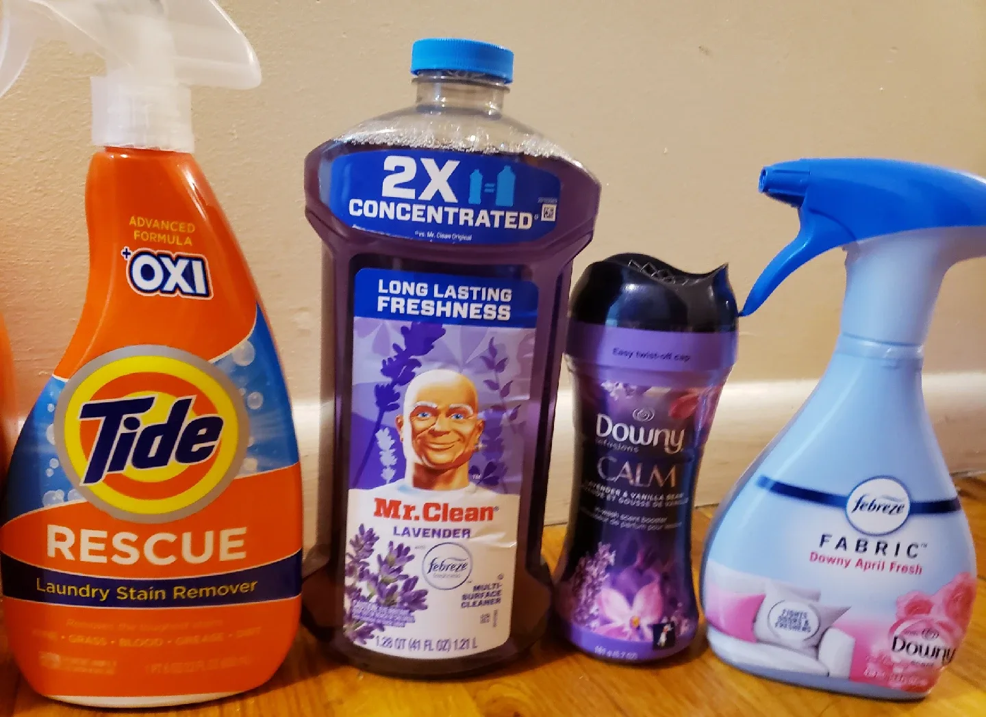 Cleaning Supplies Bundle: Tide, Mr. Clean, Downy, Febreze image indicator(3)