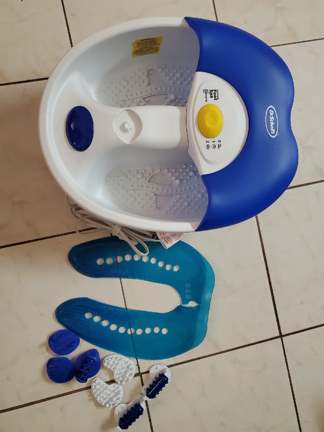 Dr. Scholl's Pedicure Foot Spa thumbnail