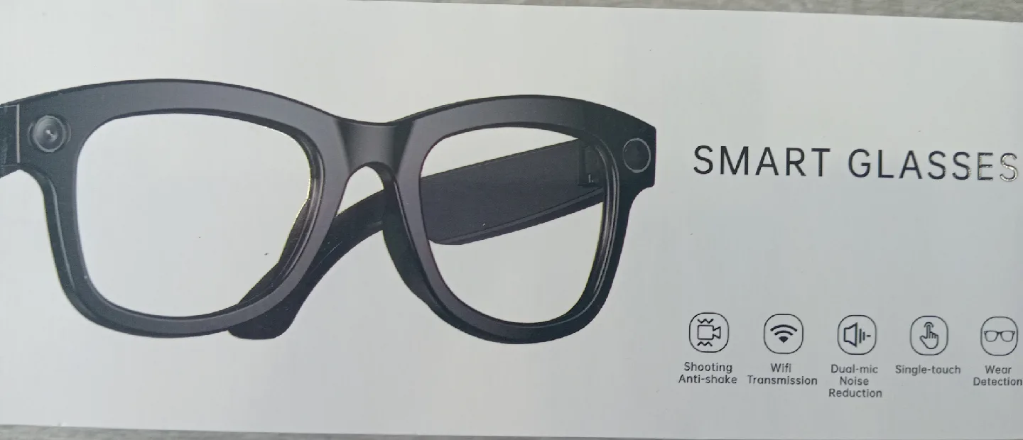 Smart Glasses - New in Box 5MP camera image indicator(3)