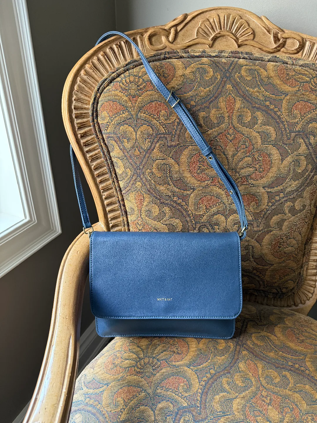 Matt & Nat Blue Crossbody Bag thumbnail