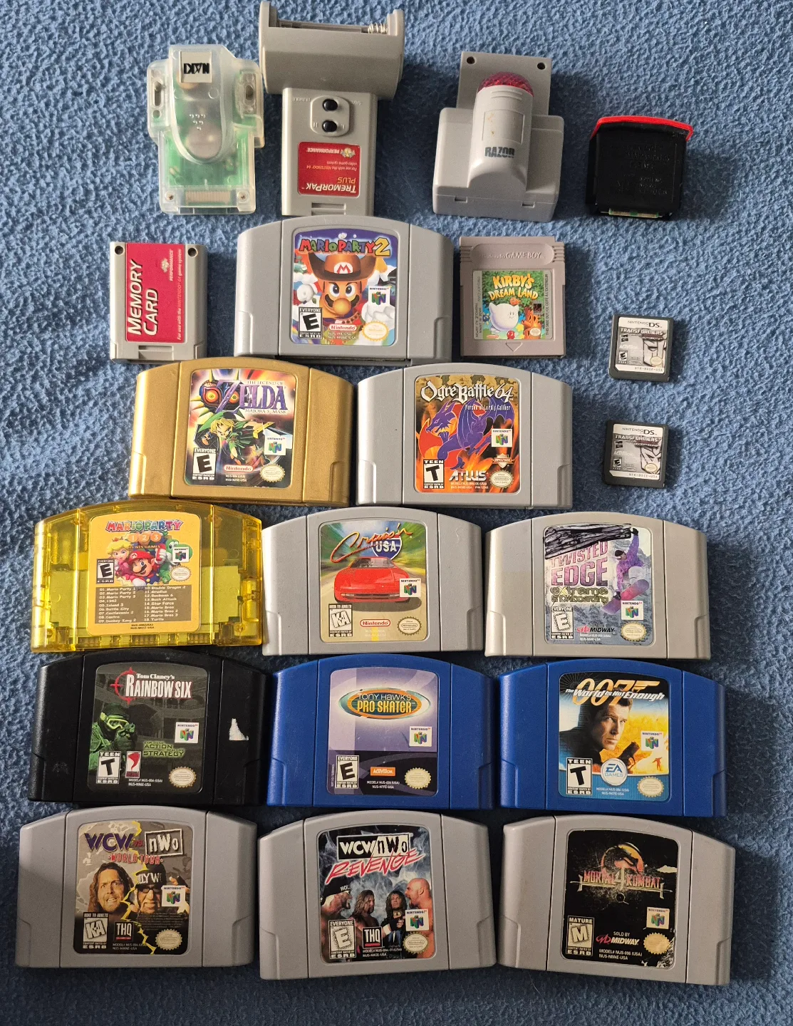 Nintendo retro games (n64, Nintendo ds, Gameboy) thumbnail