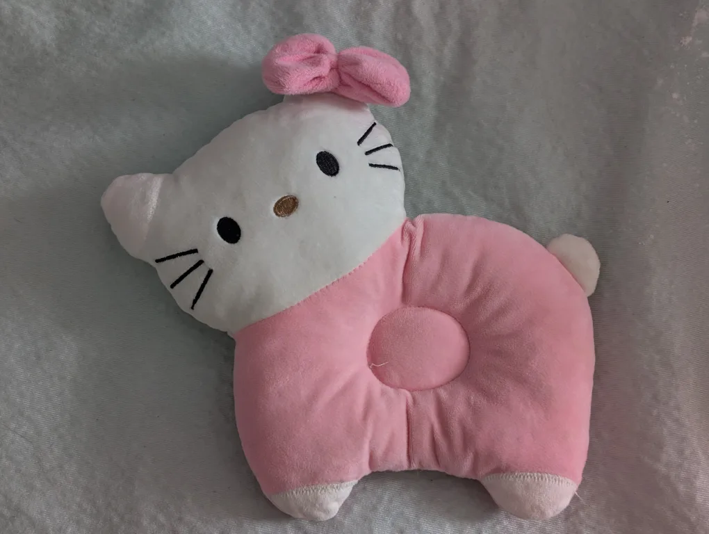Hello Kitty Baby Pillow - Pink & White image indicator(2)