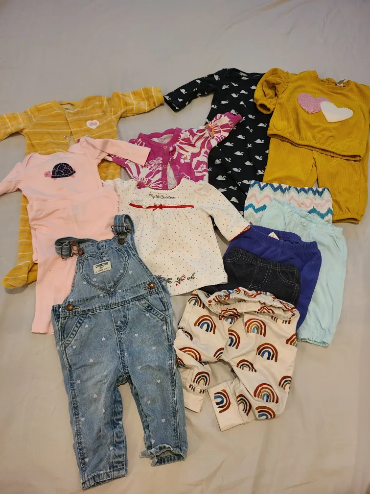 Baby Girl Winter Clothes Bundle - 3-6 months thumbnail
