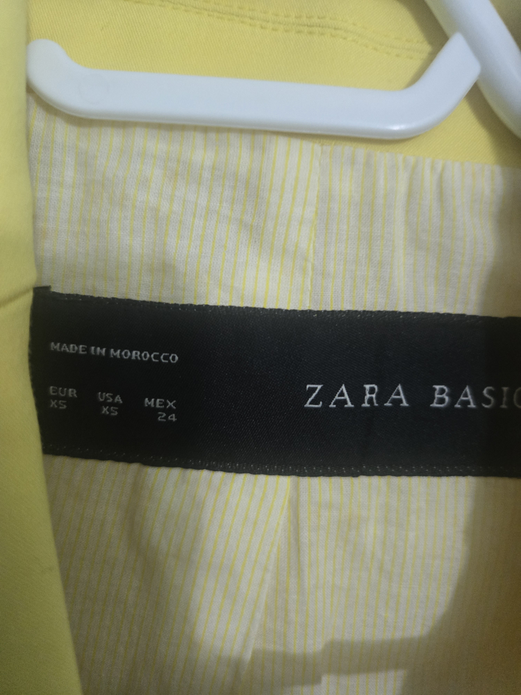 Zara Basic Yellow Blazer - Size XS🥕🥕 - photo 2