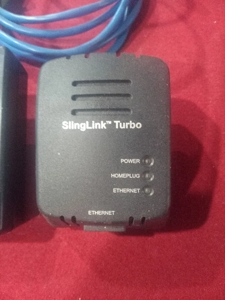 SlingLink Turbo HomePlug electrical plug2plug Adapter Set. image indicator(2)