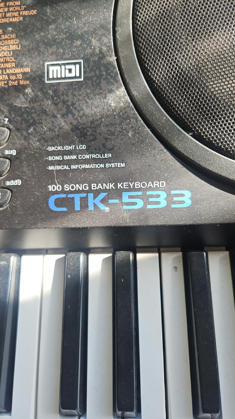 Casio CTK-533 100 Song Bank Keyboard - photo 3