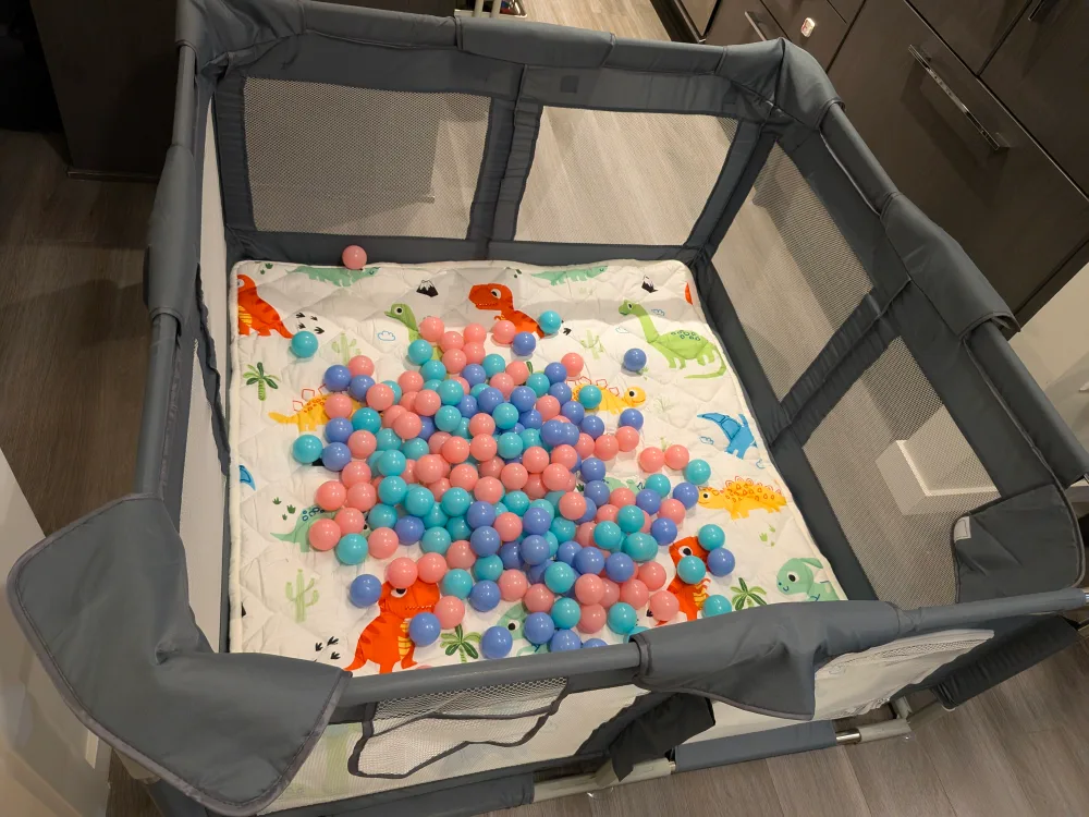 Kids Playpen with Balls 48x48" with overb150 balls thumbnail