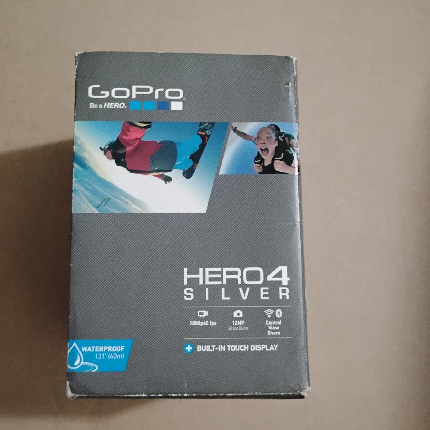 GoPro HERO4 Silver Action Camera + Accessories