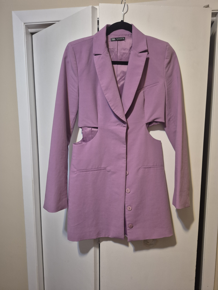 Zara Cutout Blazer Dress - Size S