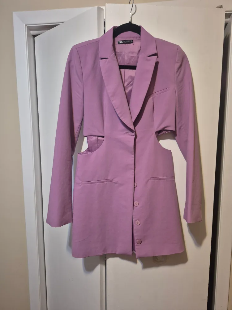 Zara Cutout Blazer Dress - Size S thumbnail