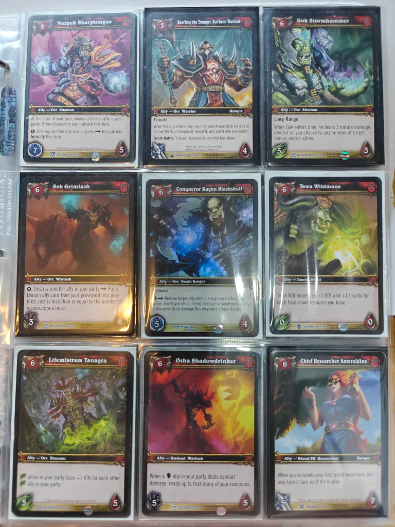 World of Warcraft TCG Cards (Horde) image indicator(5)