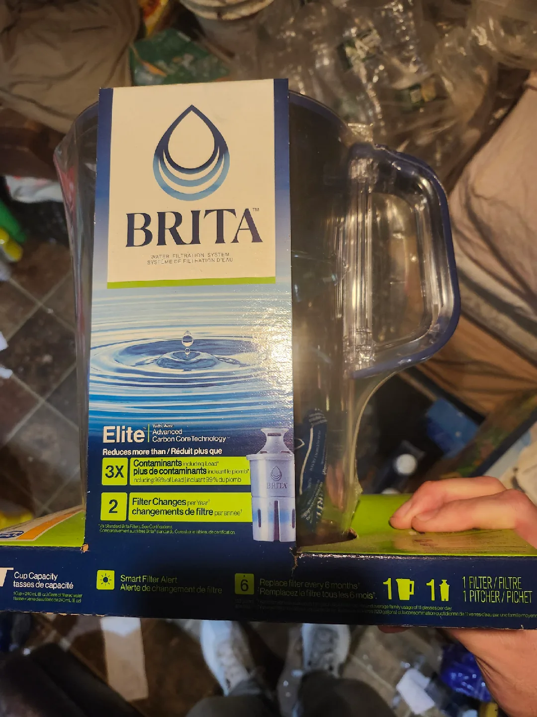 Brita Elite Water Filtration Pitcher thumbnail