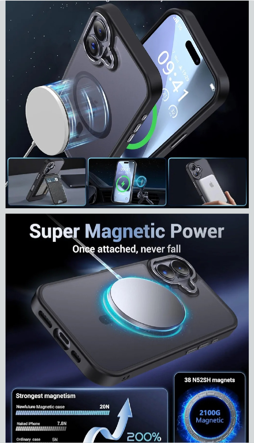 Newfuture iPhone Case with MagSafe - Black - photo 2