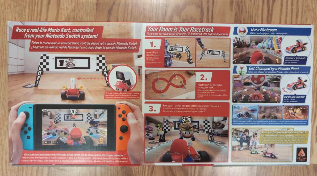 Mario Kart Live: Home Circuit - Mario Set for Nintendo Switch image indicator(2)