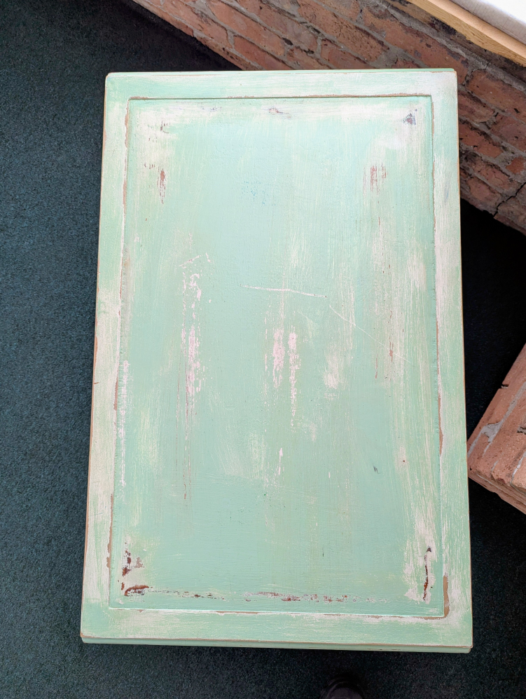 Vintage Shabby Chic Coffee Table – Distressed Wood - photo 3