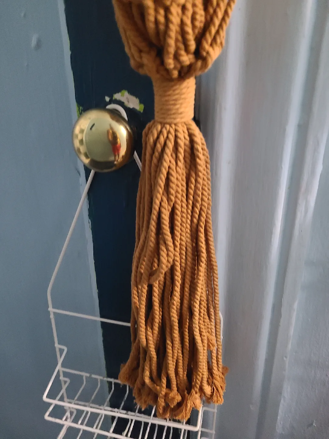 Macrame Plant  or fold and go chair.  - 41 Inches image indicator(3)