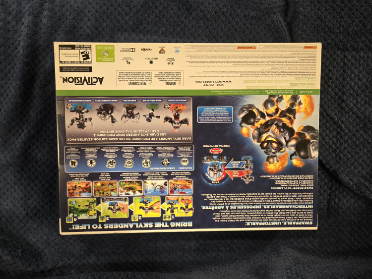 Skylanders Swapforce Dark Box set - photo 2