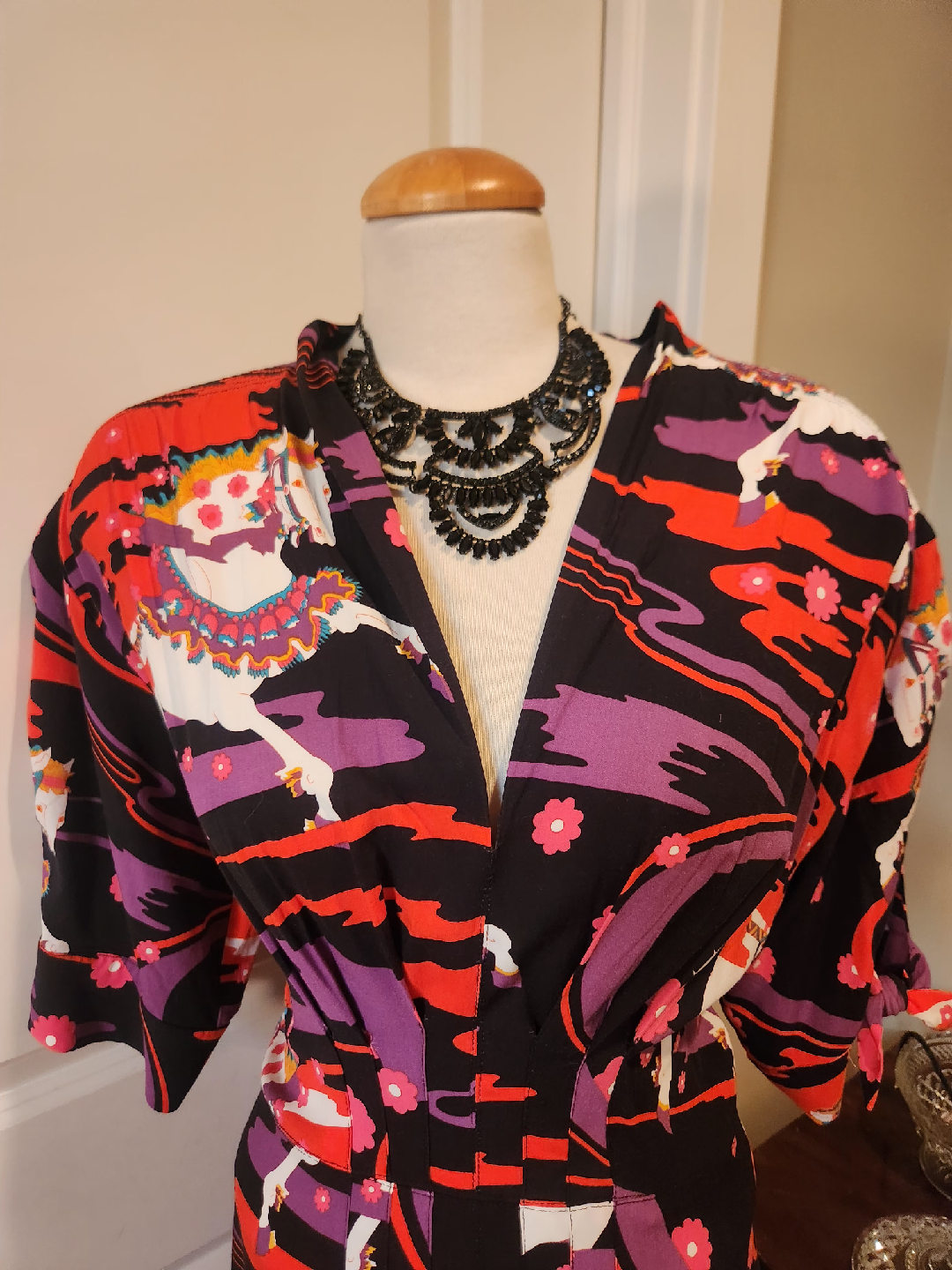 Designer dress- Carousel Ponies SIZE 22 new with tags - photo 3