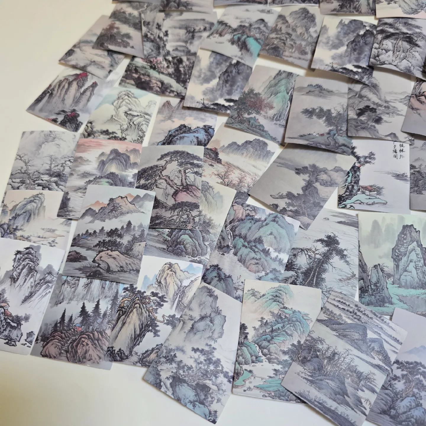 About 50-60 Landscape Vinyl Stickers image indicator(5)