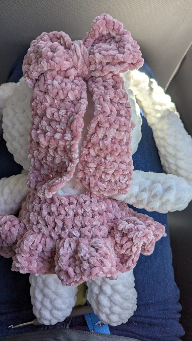 Handmade Crochet Bunny Plushie - photo 2