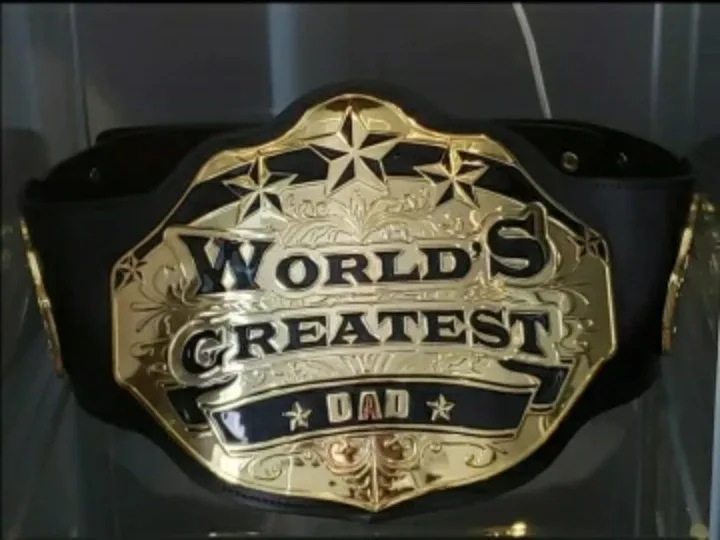 World's Greatest Dad Championship Belt thumbnail