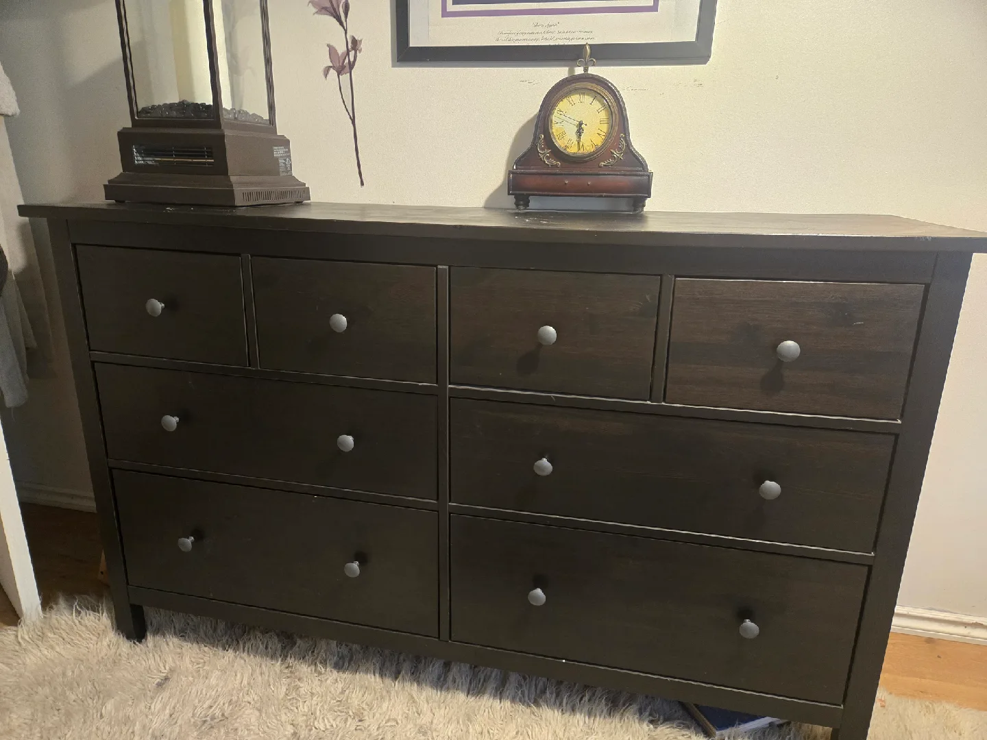 IKEA Hemnes Dresser - Dark Brown image indicator(3)