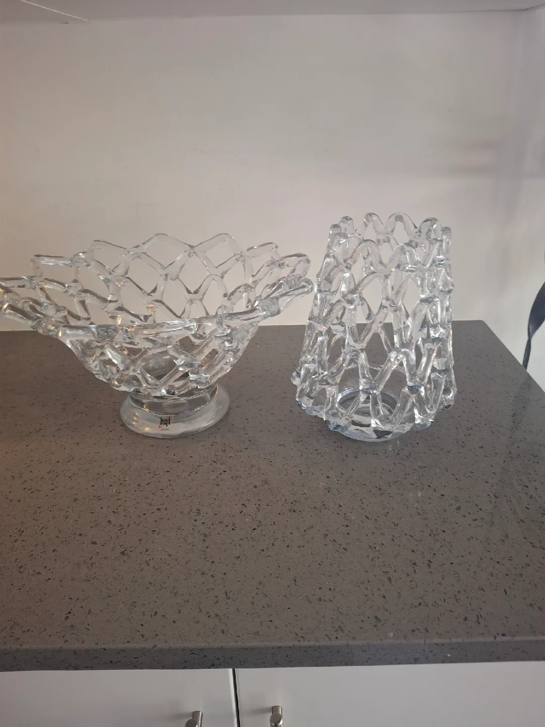 hqt Crystal Bowl and Vase Set thumbnail
