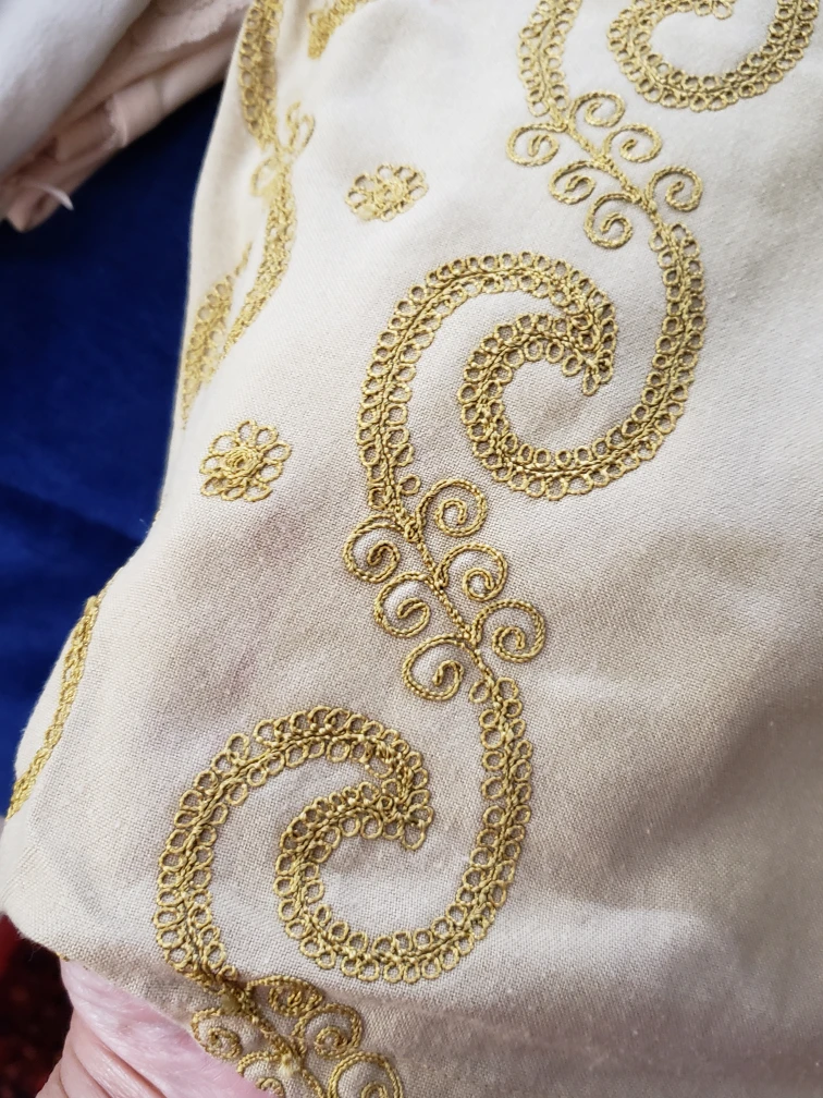 Embroidered kaftan dress size m - photo 4