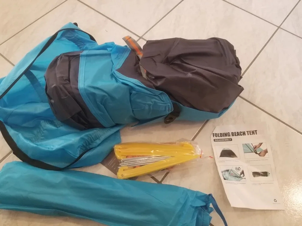 XL Beach Tent 6 person brand new image indicator(9)