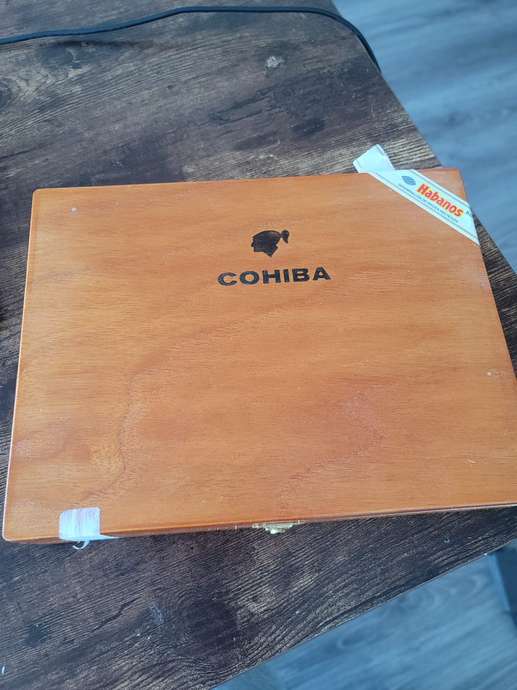 Authentic Cohiba Cigar Box with Cigars – Collector’s Item