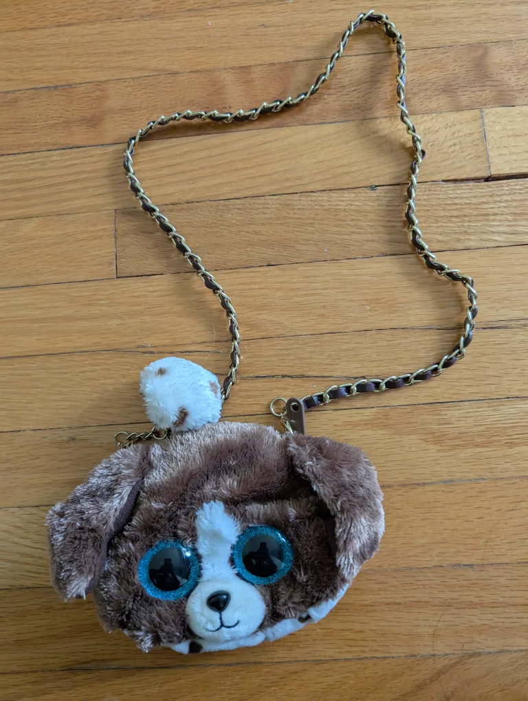 Ty Beanie Boo's Dalmatian Dog Plush Purse thumbnail