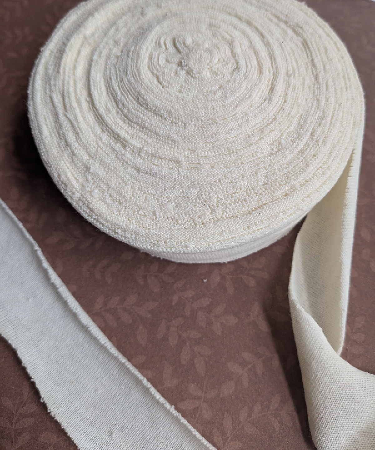 Roll of Cream-Coloured jersey knit trim - photo 4