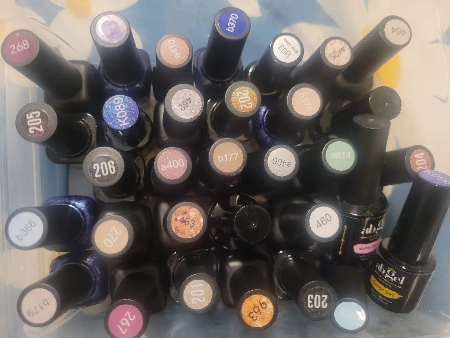 Huge Lot of Gel Nail Polish image indicator(6)