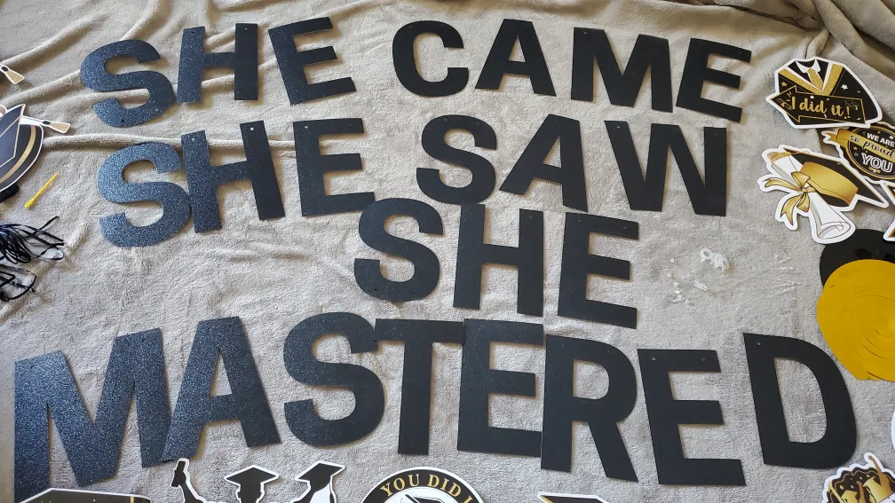 Graduation Banner & decorations image indicator(3)