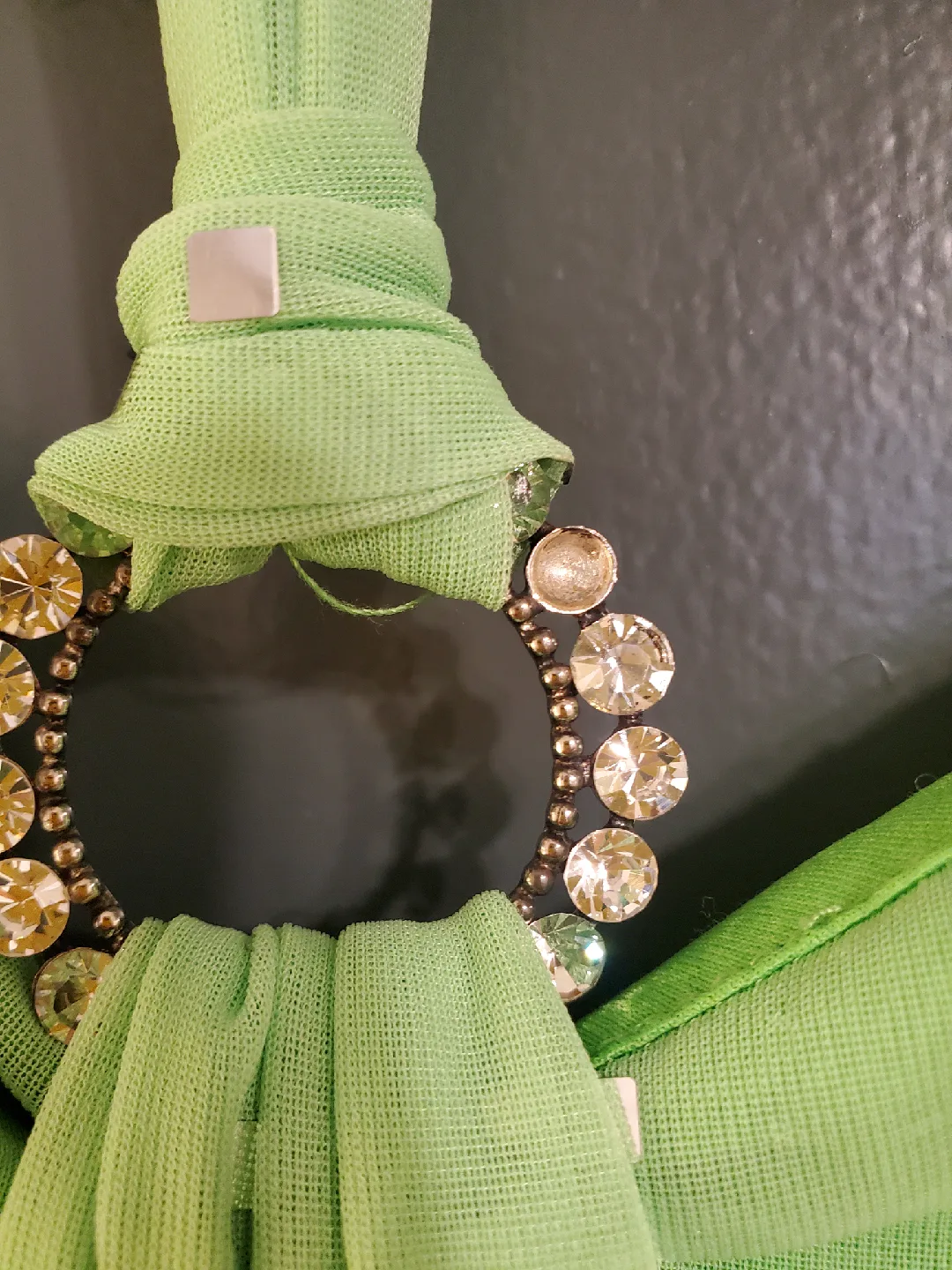 Deb Green Halter Dress - Size M 🥕 image indicator(3)