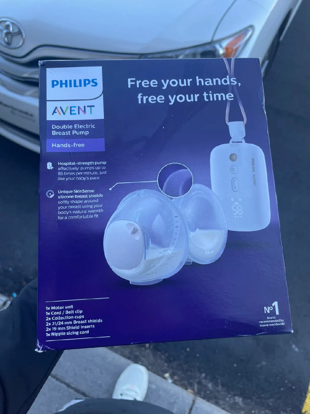 Philips Avent Double Electric Breast Pump - Hands-free